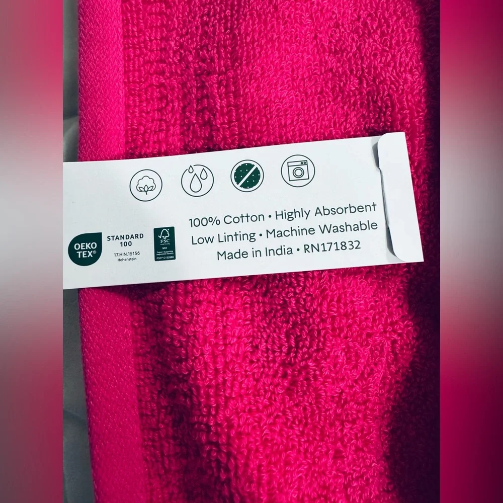LACOSTE Bath Towel 100% Cotton 30